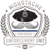 Project Movember - Moustache Enforcement Unit T-Shirt